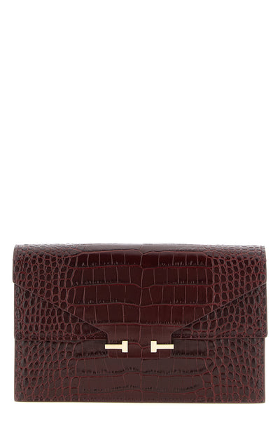 the tom ford aube mini clutch bag is built