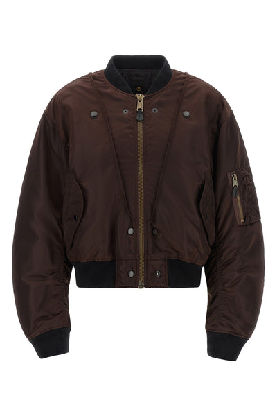 the maison margiela ma-1 reversible bomber jacket redefines the codes of outer