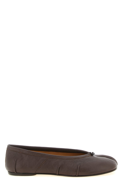 tabi new ballet flats in soft nappa leather