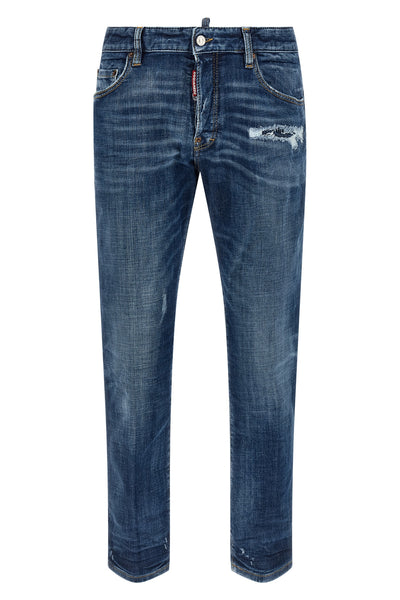 skater cotton denim jeans