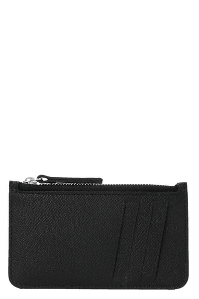 stitching zipped card holder