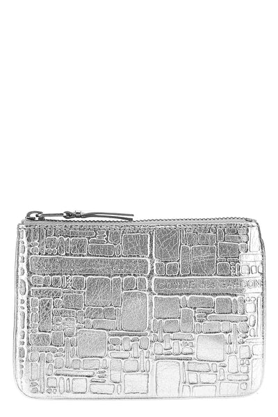 laminated leather wallet