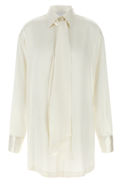 the misenithe helen mini shirt-style dress redefines the codes of contemporary