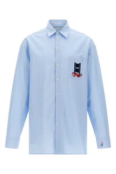 linen and cotton blend shirt