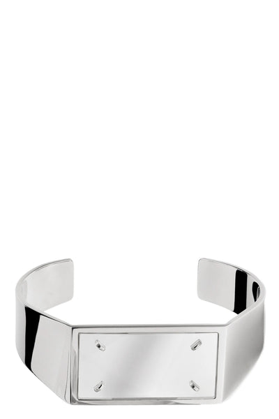 palladium-galvanized brass bangle coated
