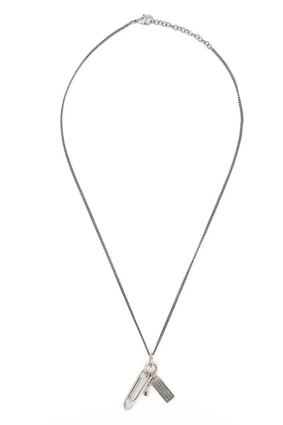 graffetta adjustable metal necklace