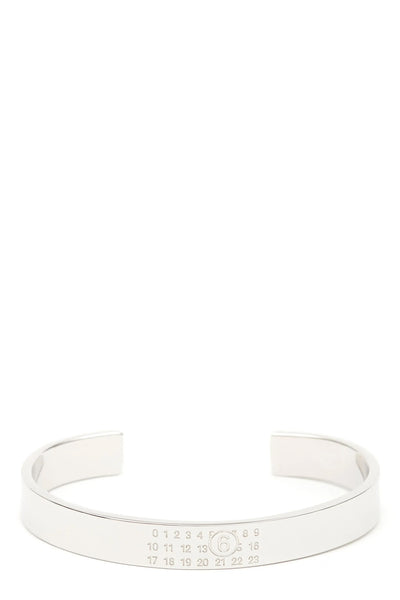 the mm6 maison margiela numeric minimal signature bracelet redefines the codes