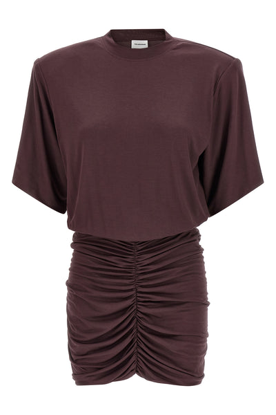 lennox viscose stretch jersey minidress