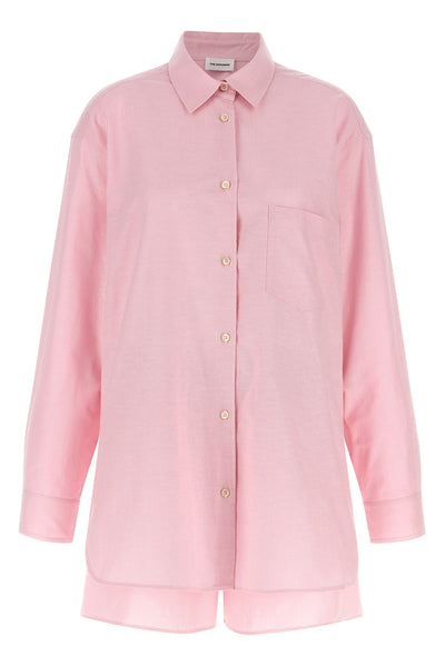 solid oxford cotton georgiana set suit