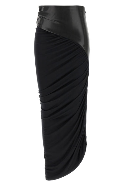 the ursula midi skirt by the andamane redefines the female silhouette through