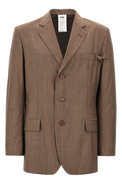 locarno single-breasted wool blazer