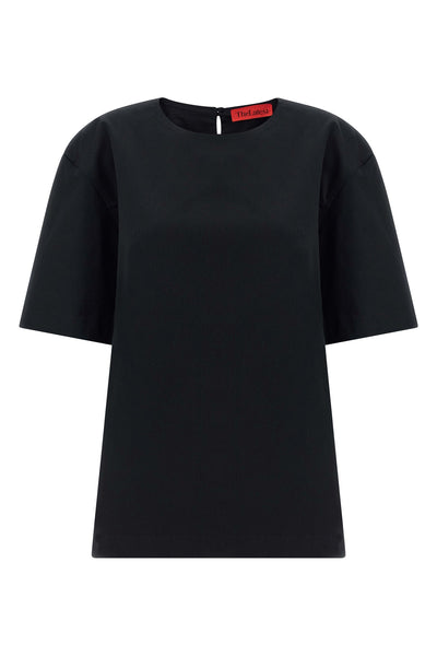 dean rigid cotton gabardine crewneck t-shirt