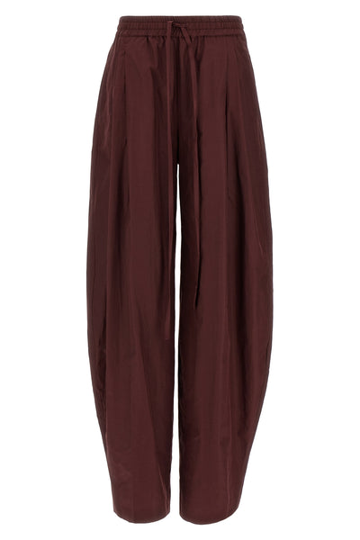 cotton taffeta pants