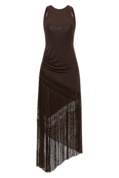 long marisol dress in light jersey