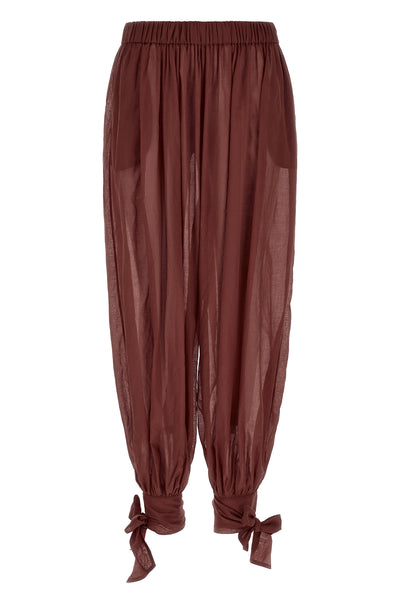 noor trousers in light cotton muslin