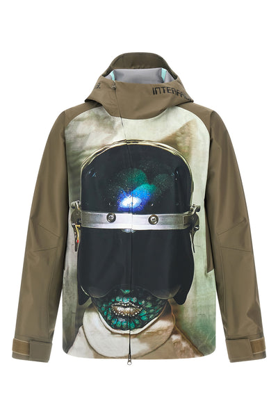 uc2e4205-1 water-repellent nylon jacket