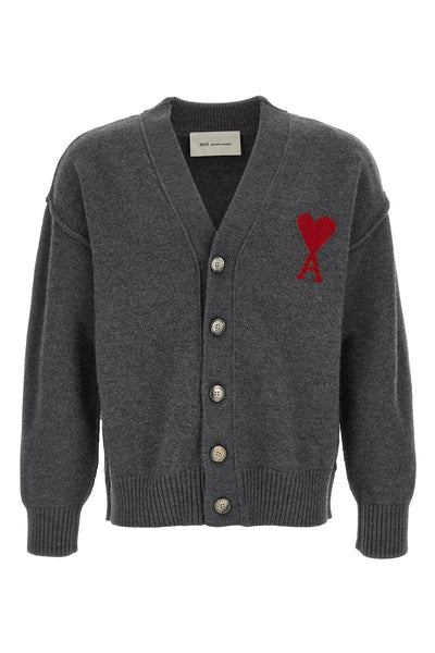 felted merino wool cardigan knitted