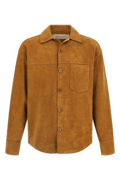 suede overshirt