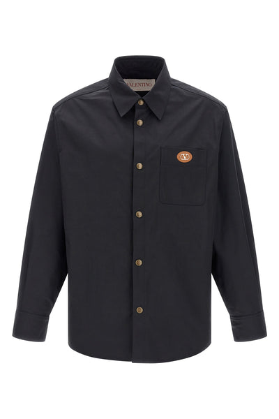 shirt-style nylon jacket