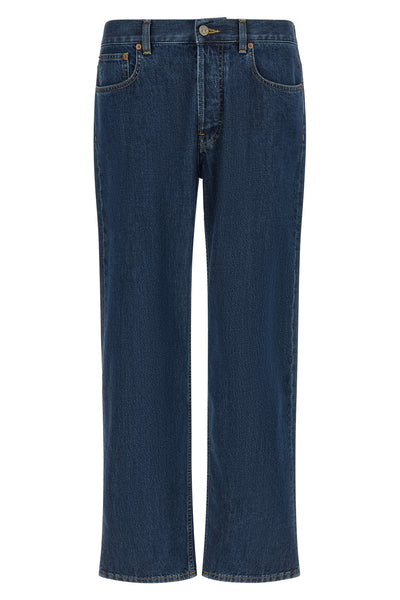 5-pocket cotton denim jeans