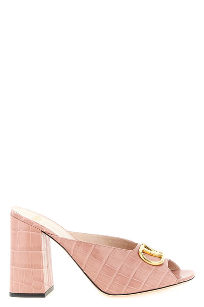 slides in calf leather