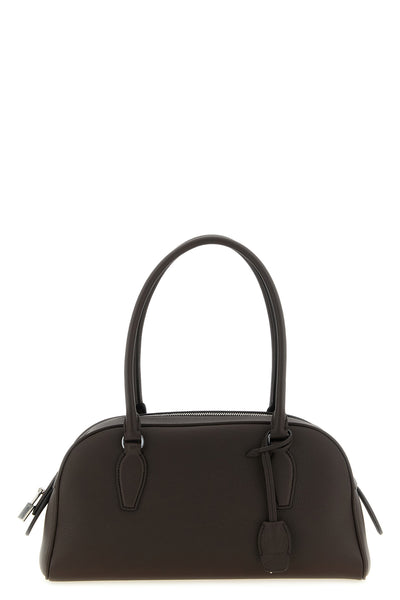 small e/w india structured calf leather handbag