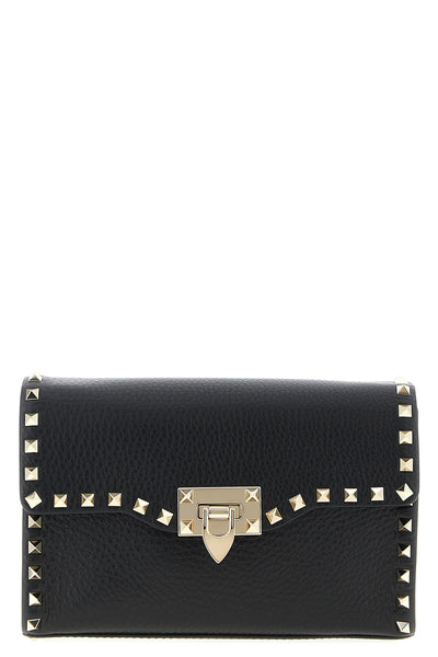 rockstud small leather crossbody bag