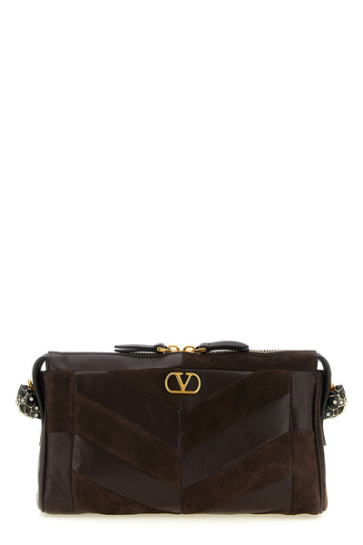 the valentino garavani panthea small shoulder bag stands out for a complex pat