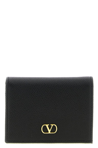 grained calf leather wallet