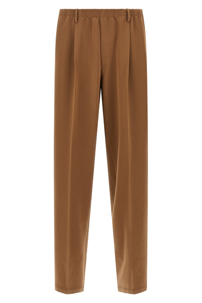 ezio viscose blend trousers
