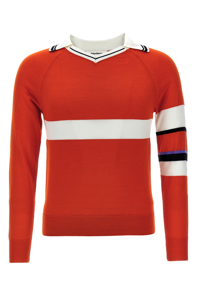 calm wool and silk sweater