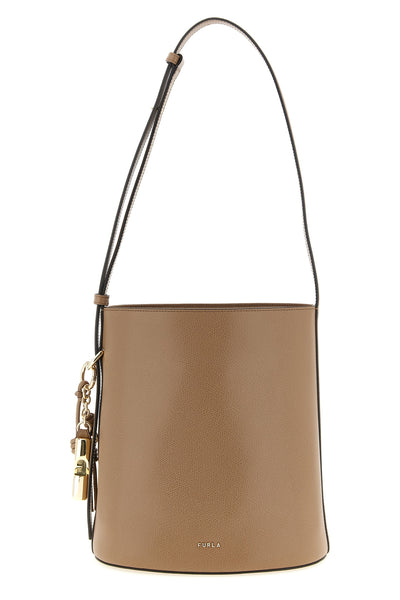 small roxie bucket bag in leather