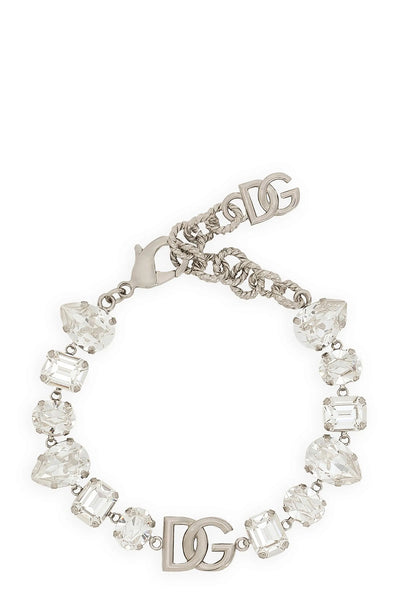 the dolce & gabbana bracelet stands out for its precious construction that alter