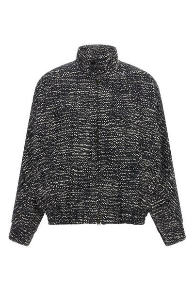 the darkpark lee bomber jacket redefines casual volumes through a fine processin