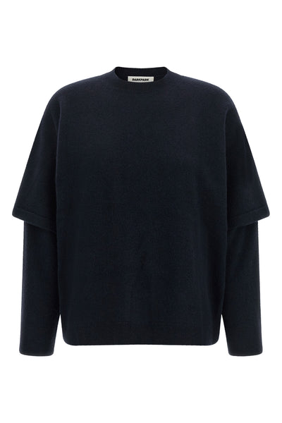 the troy sweater by darkpark redefines the codes of contemporary knitwear thro