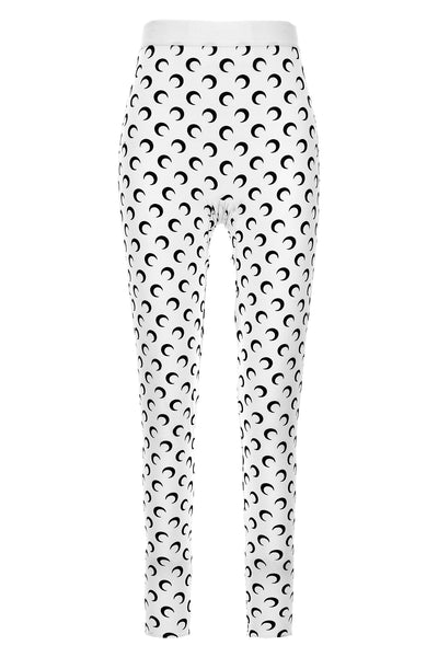 moon printed jersey stretch leggings