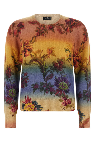 the etro pure wool crew neck sweater represents a sophisticated expression of it