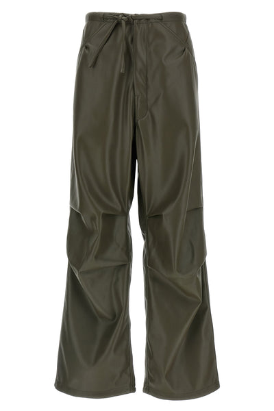 daisy pants in leather-effect fabric