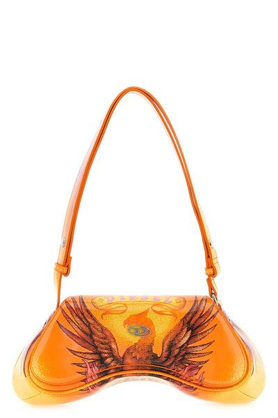the diesel play crossbody bag stands out for its ergonomic and structured silh