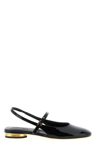 patent leather ballet flat