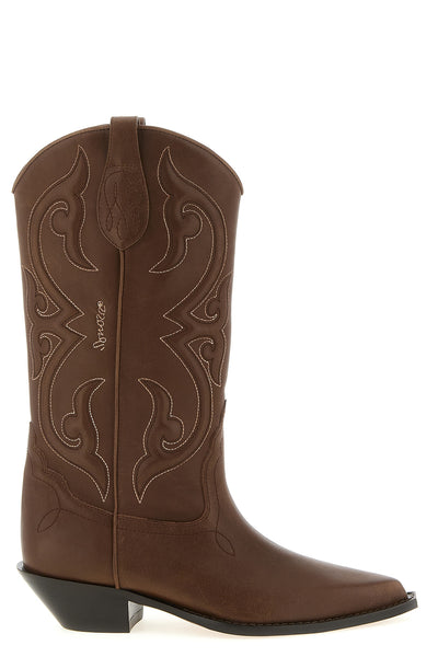 yuma boots in napped calfskin leather