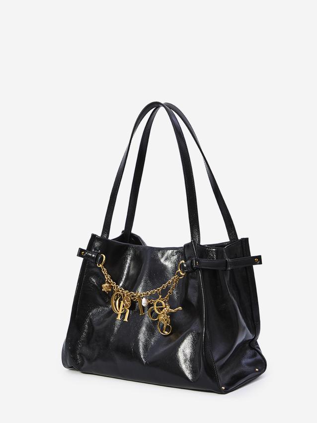 bag with charms