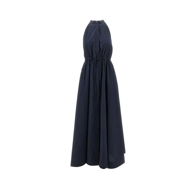 cotton poplin long dress