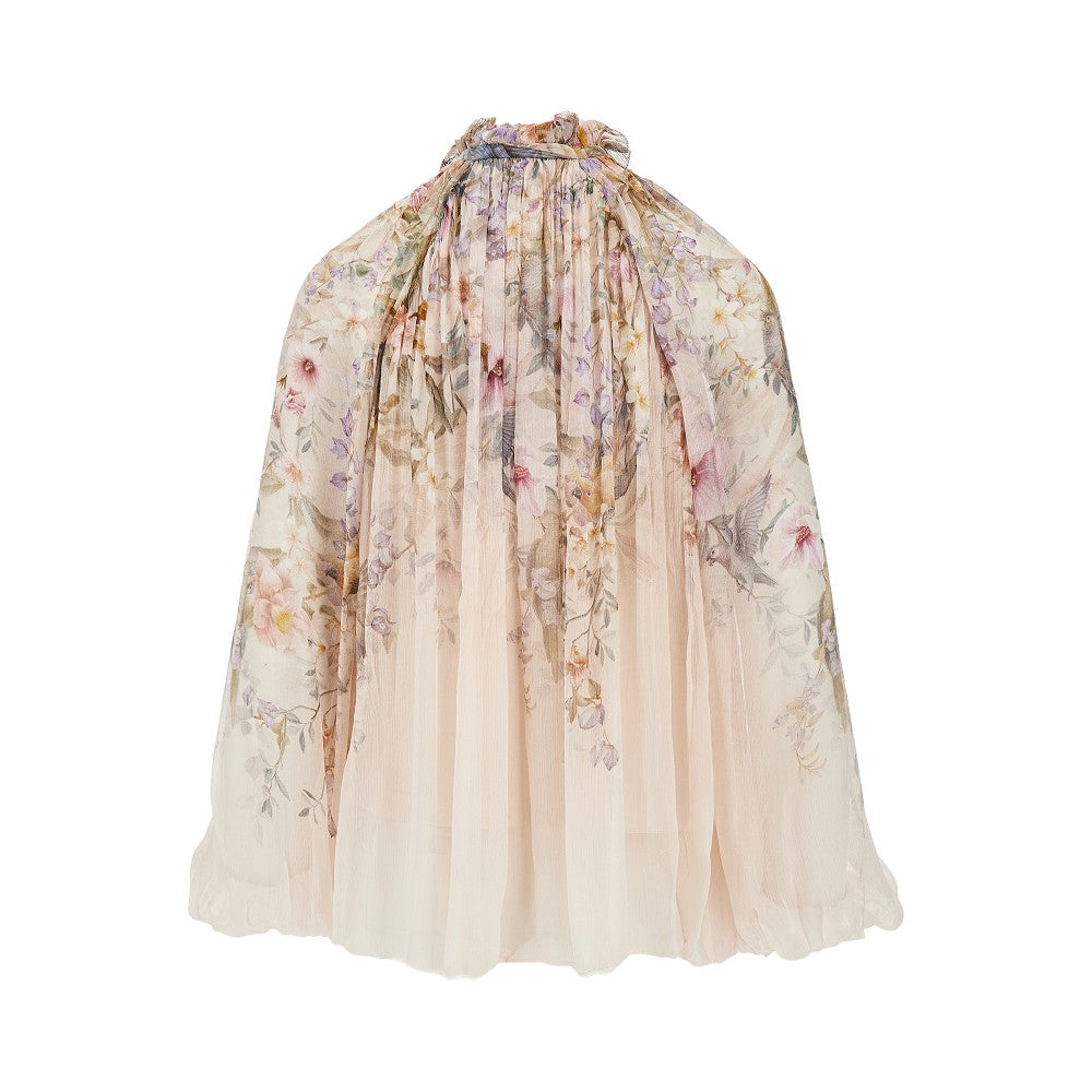 ZIMMERMANN I rebellion crepe blouse