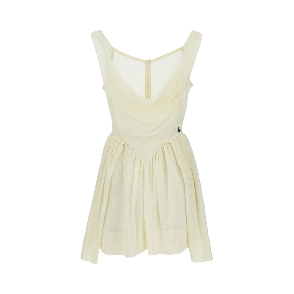 VIVIENNE WESTWOOD 38 sunday muslin mini dress