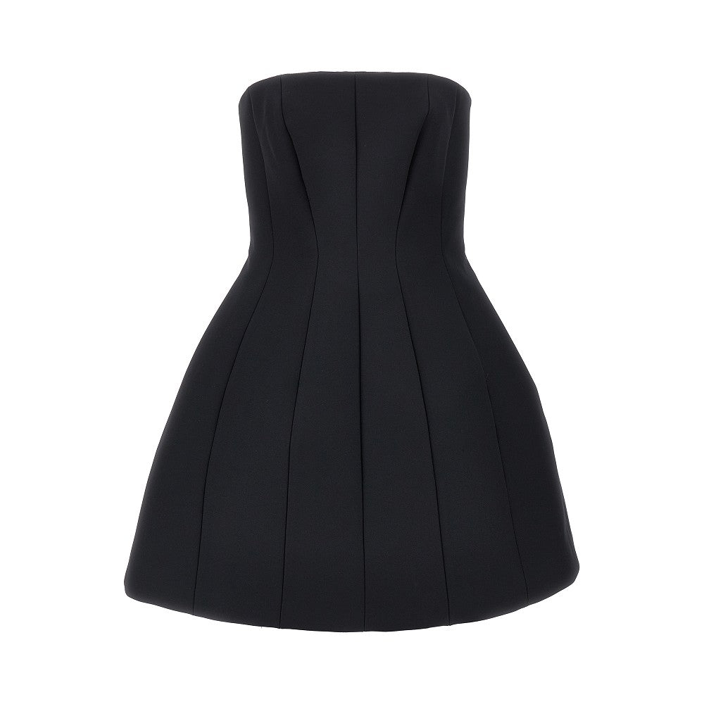 MAX MARA 40 sablé bustier mini dress