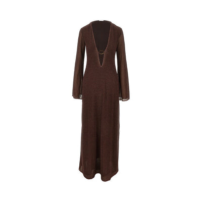 lumière long kaftan dress