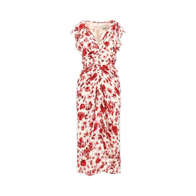 silk-blend lyndsay midi dress