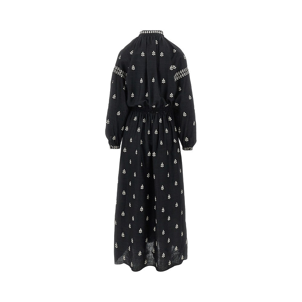 ISABEL MARANT 36 rodilia embroidered silk dress