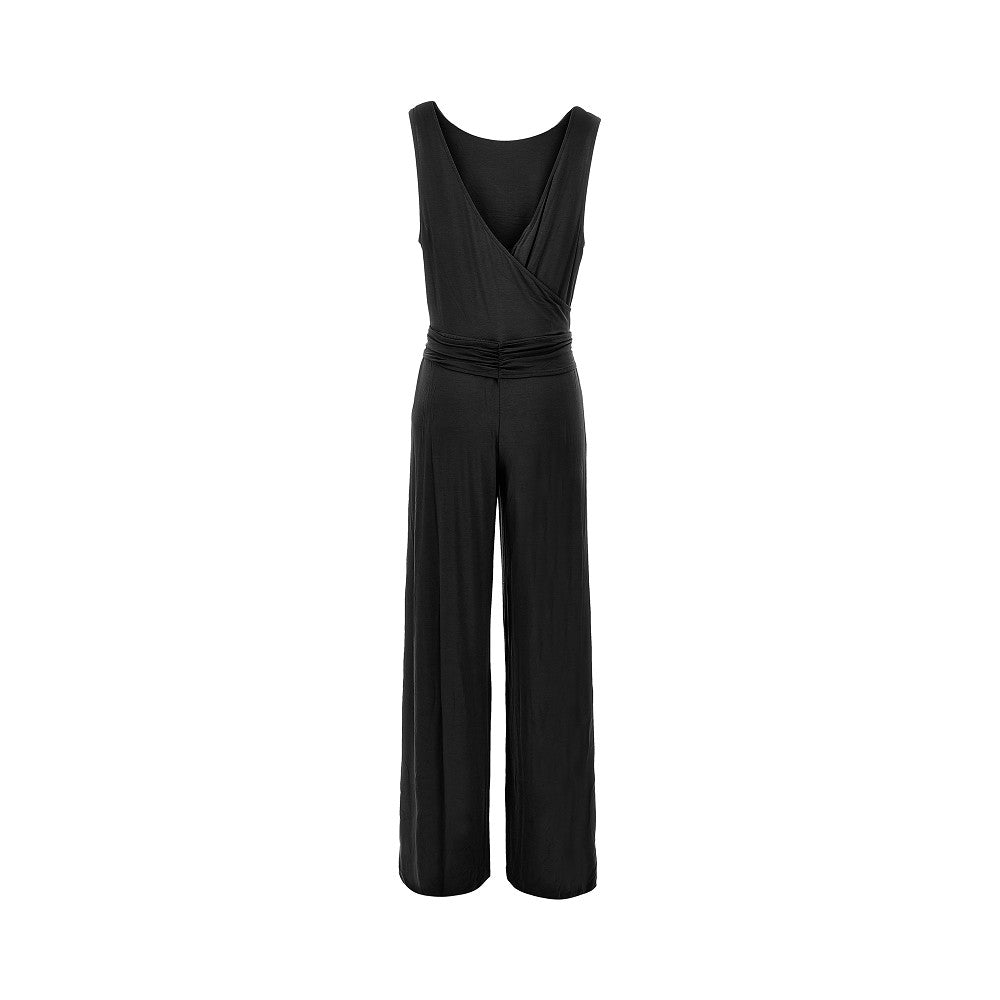 EMPORIO ARMANI XS stretch jersey swimwear jumpsuit